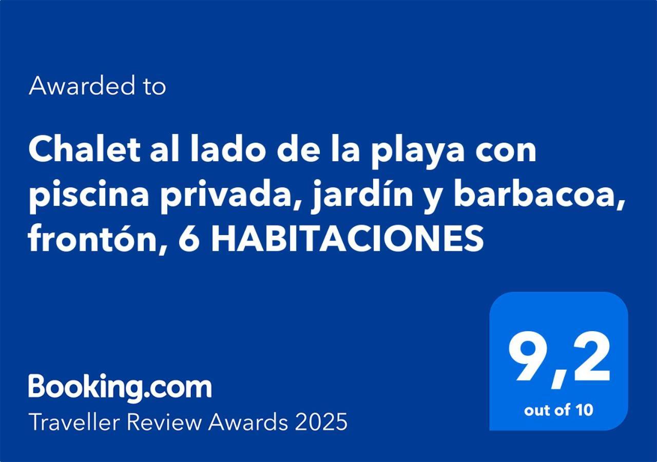 Chalet Al Lado De La Playa Con Piscina Privada, Jardin Y Barbacoa, Fronton, 6 Habitaciones 拉雷多 外观 照片